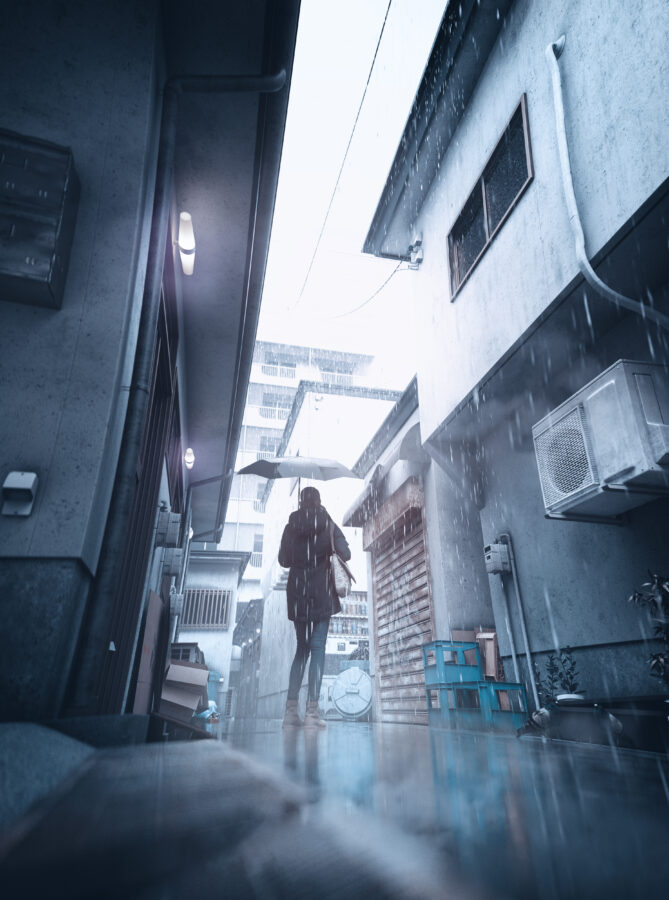 路地裏 イメージ画像