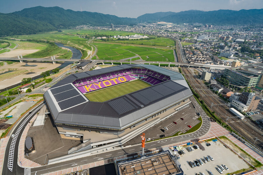 府立京都スタジアム　サンガスタジアム by KYOCERA イメージ画像