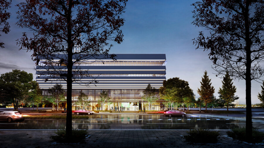 RSK山陽放送新館建設計画 イメージ画像